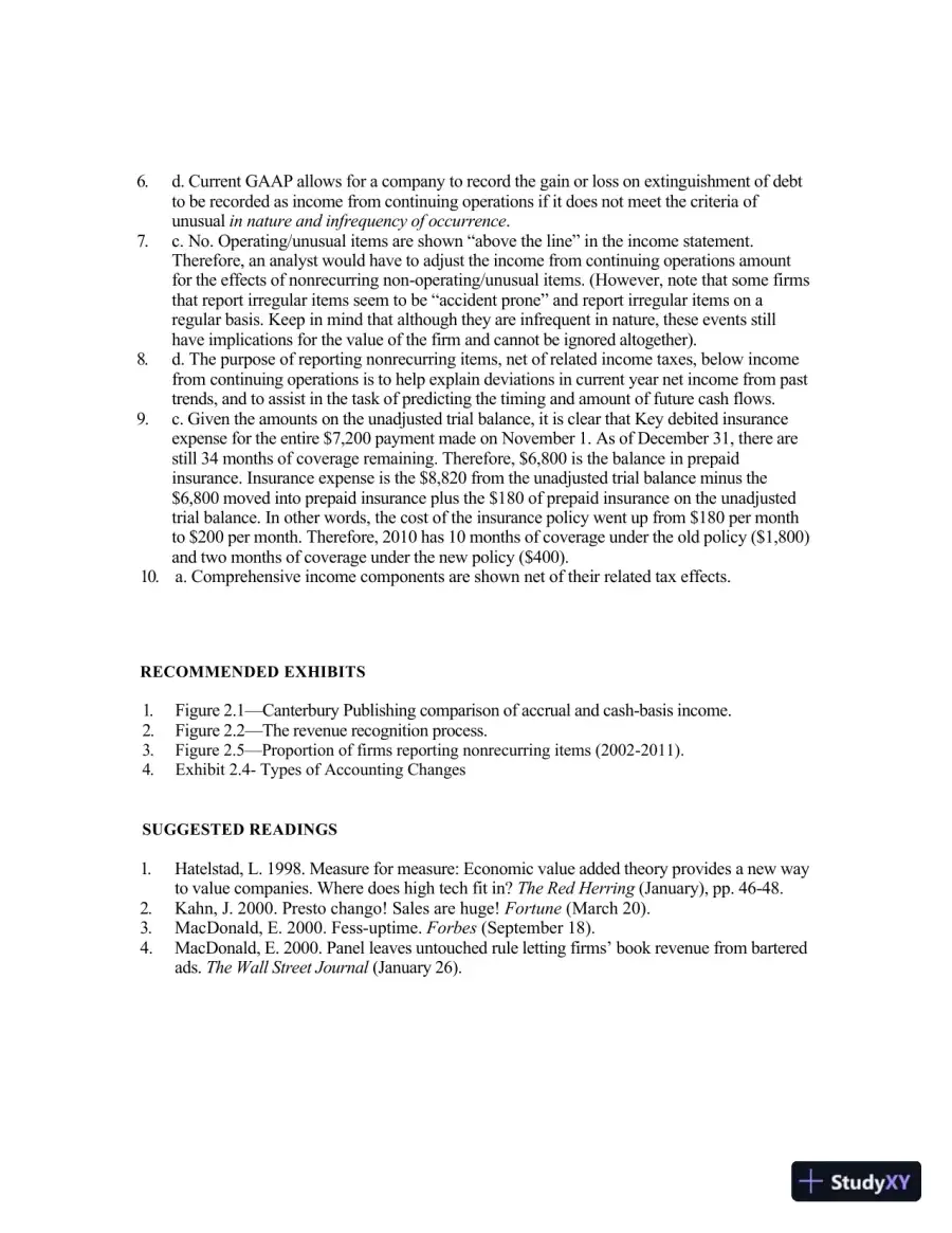 Solution Manual for Financial Reporting and Analysis, 6th Edition, page 29