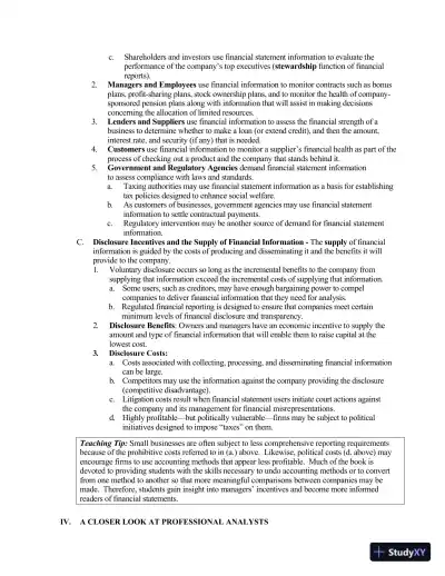 Solution Manual for Financial Reporting and Analysis, 6th Edition - Page 5 preview image