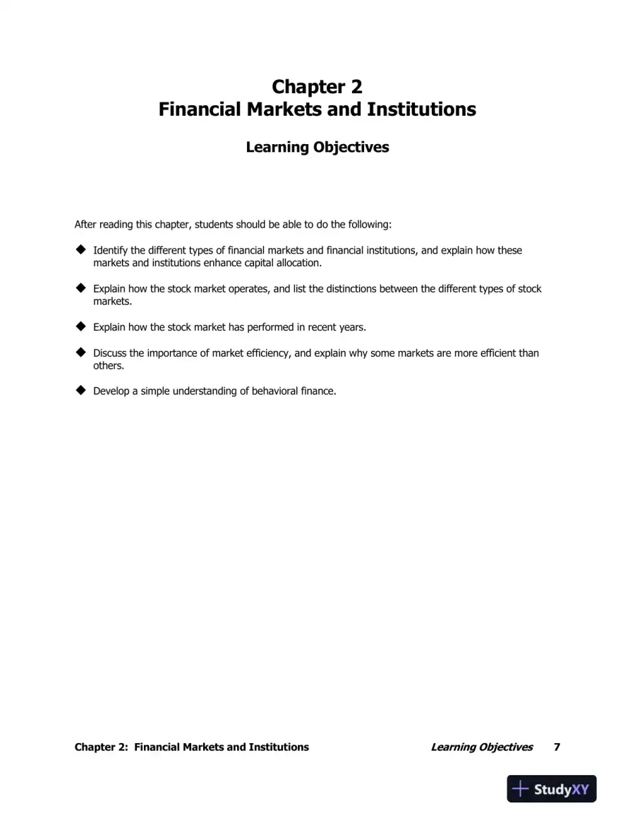 Solution Manual For Fundamentals of Financial Management, 15th Edition, page 10