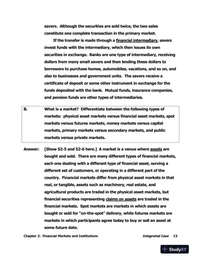 Solution Manual For Fundamentals of Financial Management, 15th Edition - Page 16 preview image