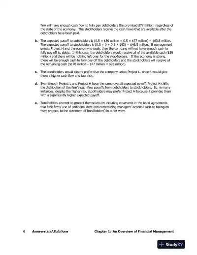 Solution Manual For Fundamentals of Financial Management, 15th Edition - Page 9 preview image