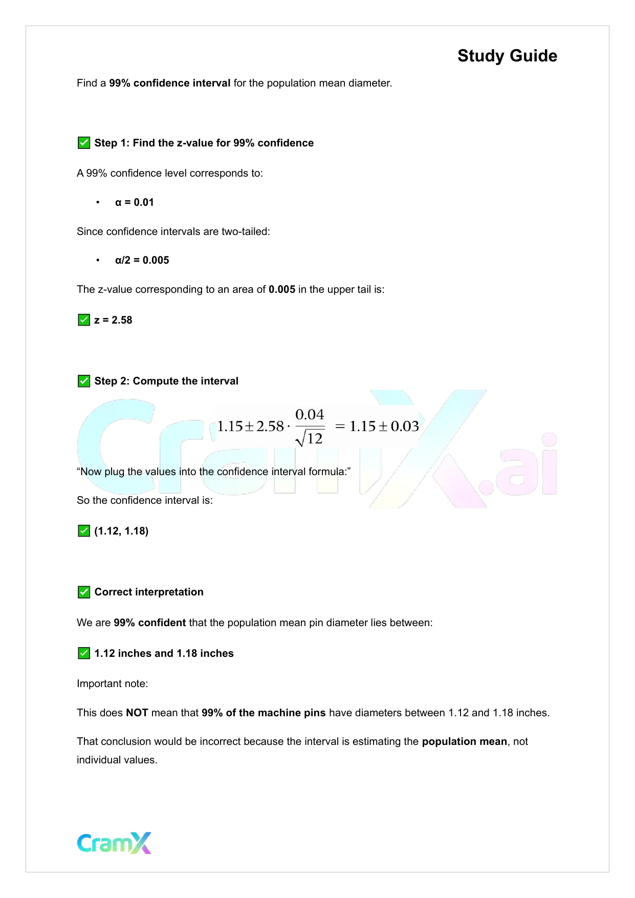 Statistics - Univariate Inferential Tests - Page 6 preview image