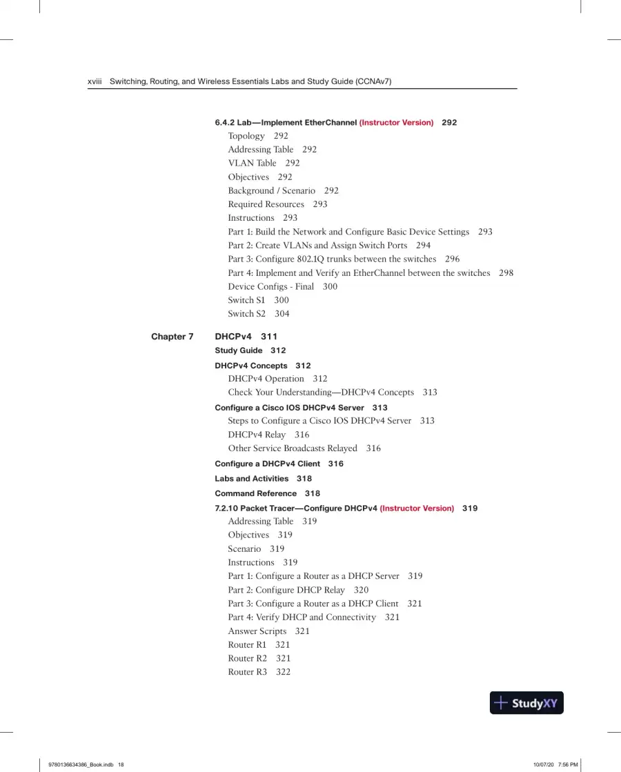 Lecture Notes for CCNA 2 v7 Labs and Study Guide, page 17