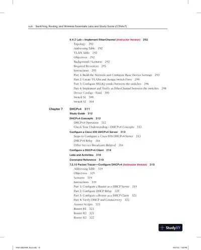 Lecture Notes for CCNA 2 v7 Labs and Study Guide - Page 17 preview image