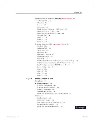 Lecture Notes for CCNA 2 v7 Labs and Study Guide - Page 18 preview image