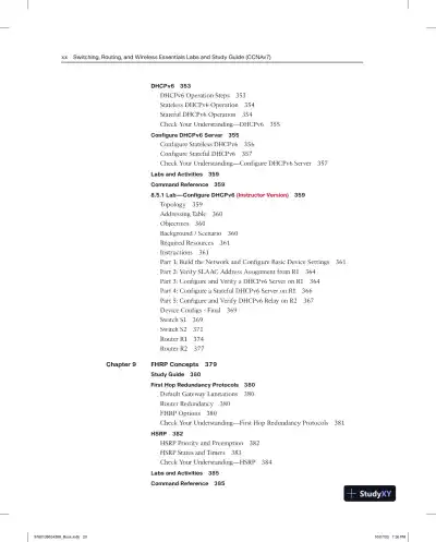 Lecture Notes for CCNA 2 v7 Labs and Study Guide - Page 19 preview image