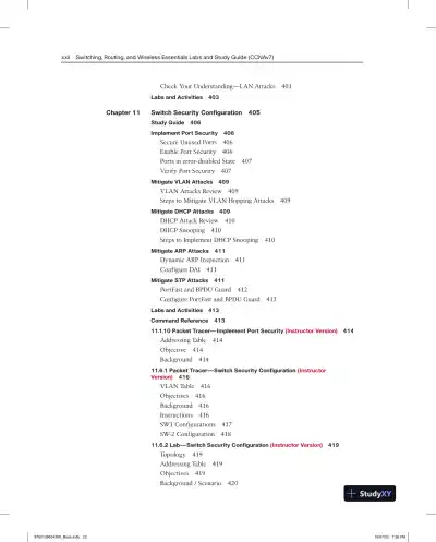 Lecture Notes for CCNA 2 v7 Labs and Study Guide - Page 21 preview image