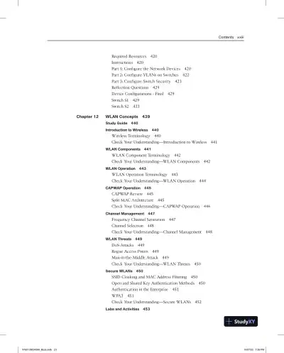Lecture Notes for CCNA 2 v7 Labs and Study Guide - Page 22 preview image