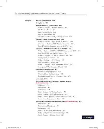 Lecture Notes for CCNA 2 v7 Labs and Study Guide - Page 23 preview image