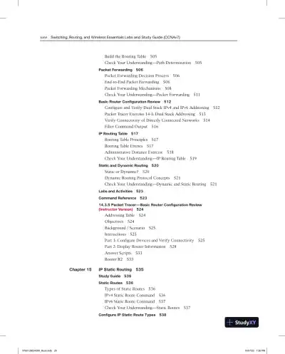 Lecture Notes for CCNA 2 v7 Labs and Study Guide - Page 25 preview image