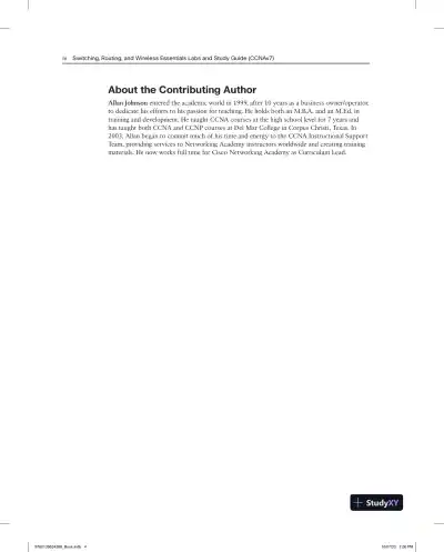 Lecture Notes for CCNA 2 v7 Labs and Study Guide - Page 3 preview image