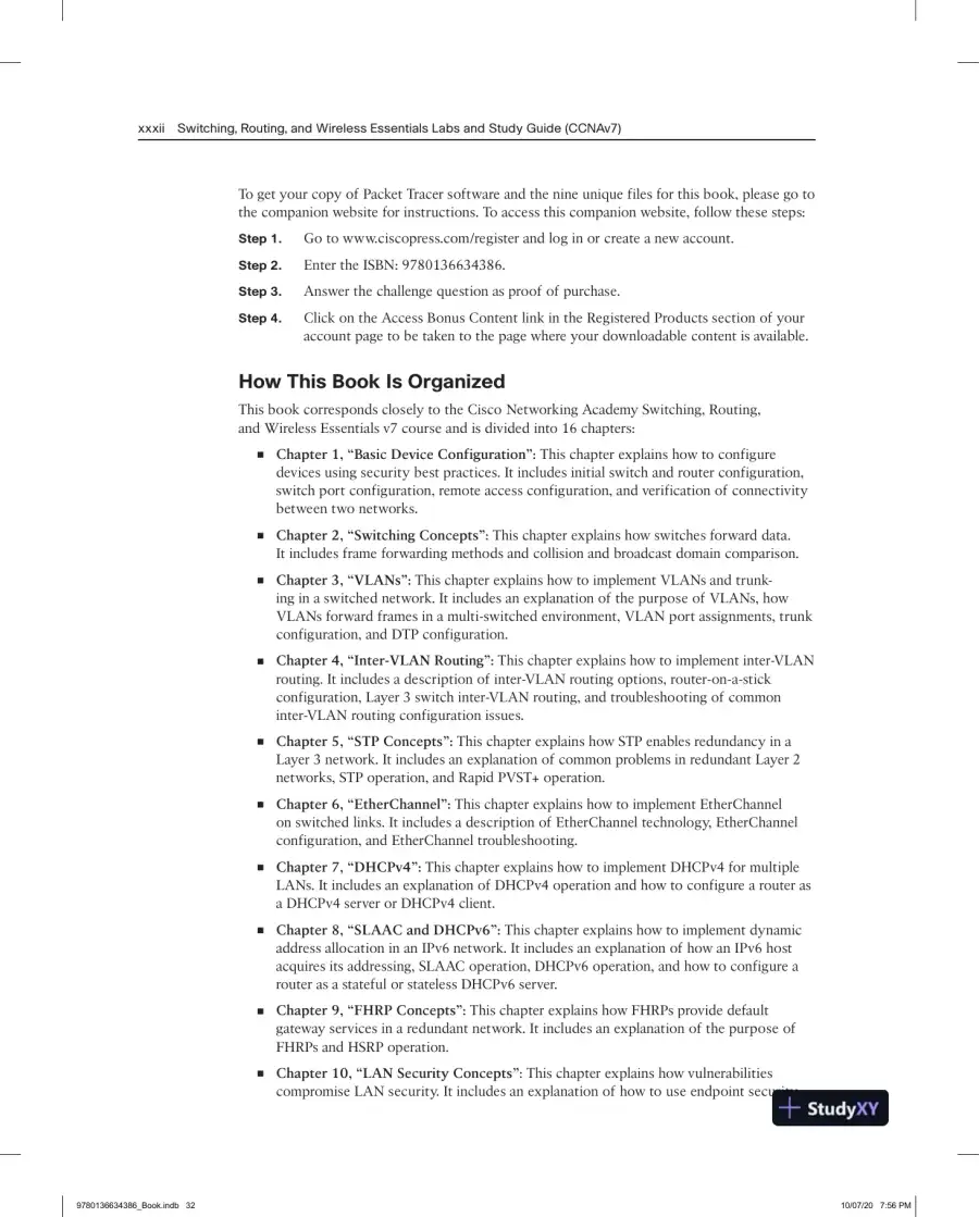 Lecture Notes for CCNA 2 v7 Labs and Study Guide, page 31