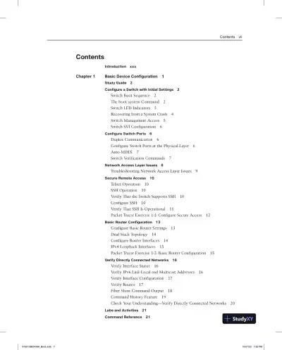 Lecture Notes for CCNA 2 v7 Labs and Study Guide - Page 6 preview image
