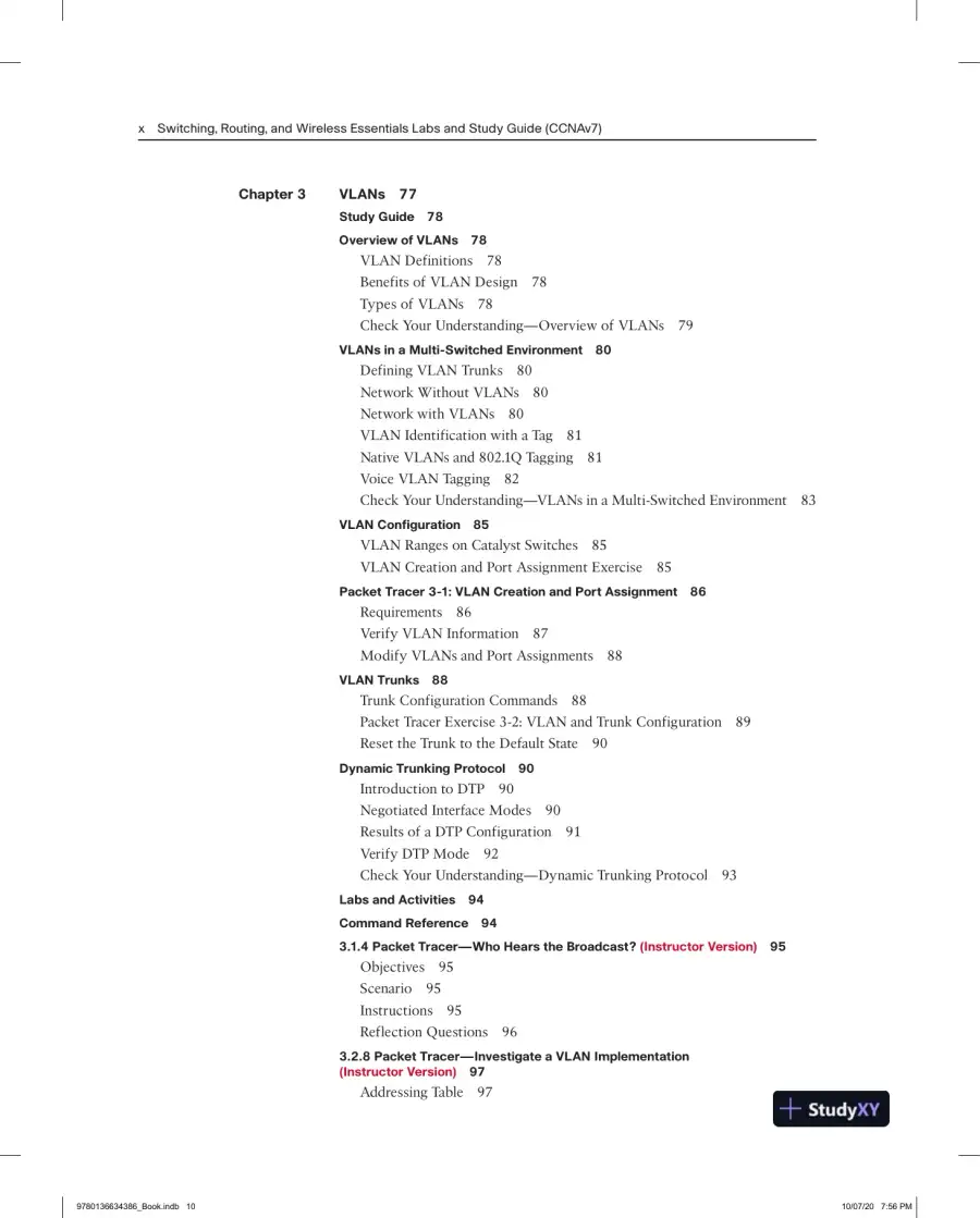 Lecture Notes for CCNA 2 v7 Labs and Study Guide, page 9