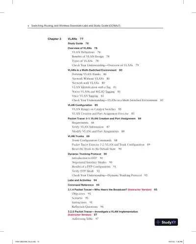 Lecture Notes for CCNA 2 v7 Labs and Study Guide - Page 9 preview image