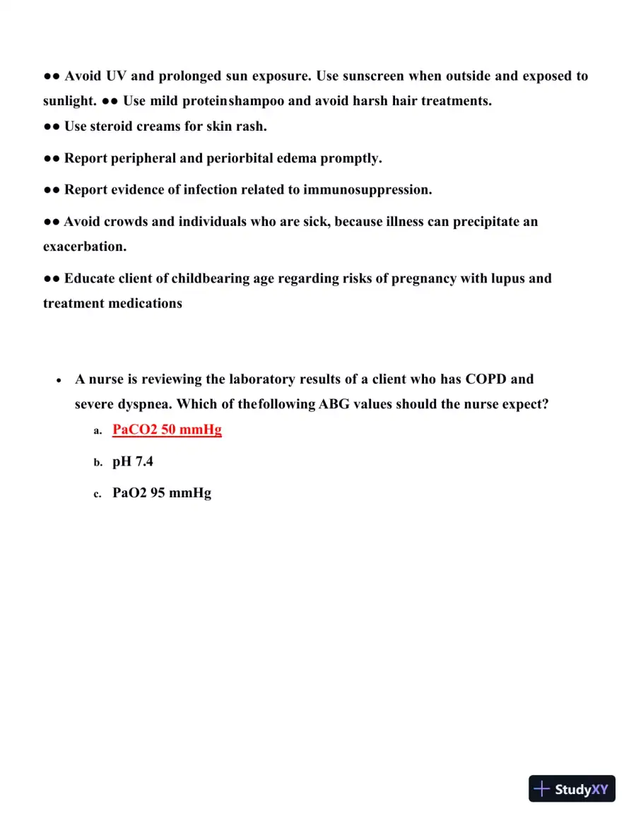 2019 ATI RN Medsurg Proctored Exam with Answers (66 Solved Questions), page 14
