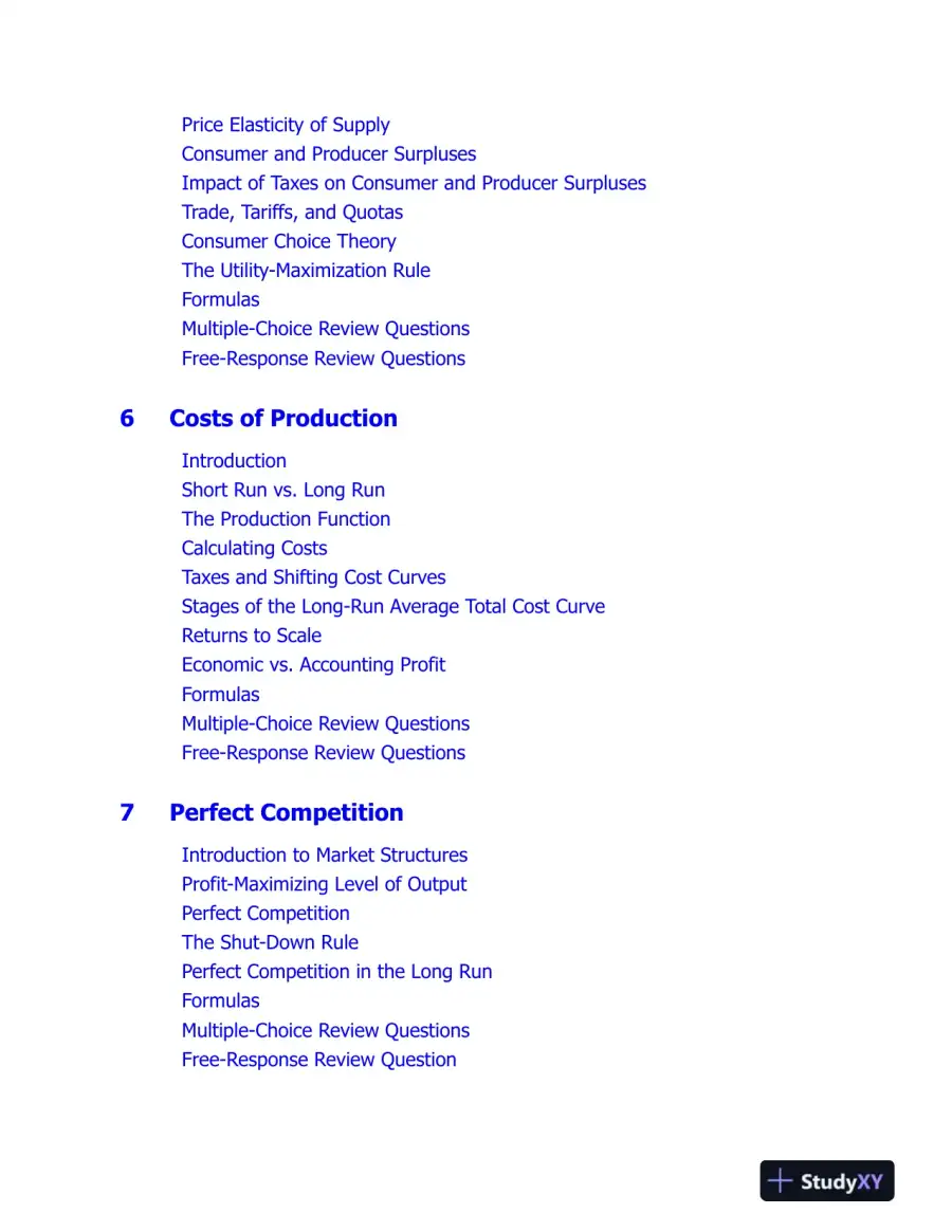 AP Microeconomics/Macroeconomics Premium, 2025: Prep Book with 4 Practice Tests + Comprehensive Review (2025), page 11