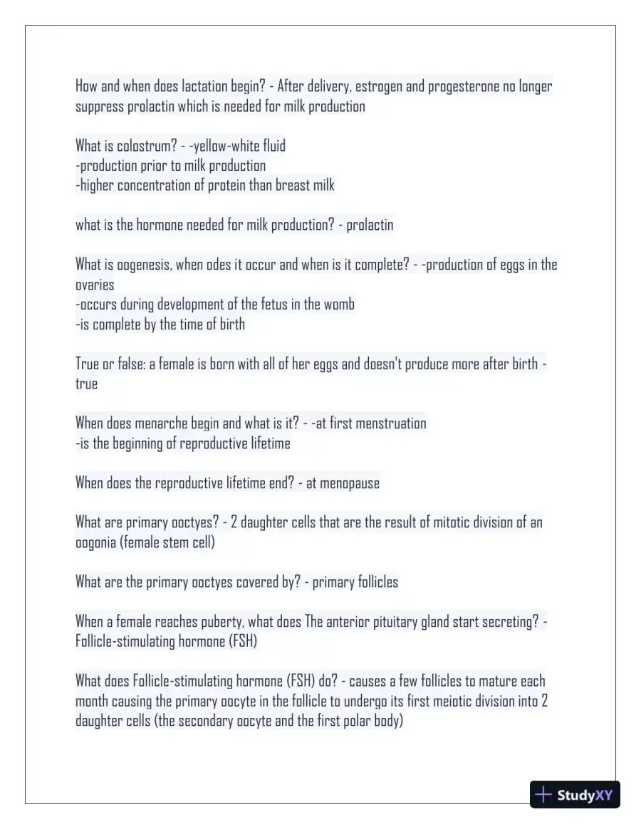 BIOD 152 Prenatal Health Module 6 Exam With Answers (142 Solved Questions), page 5
