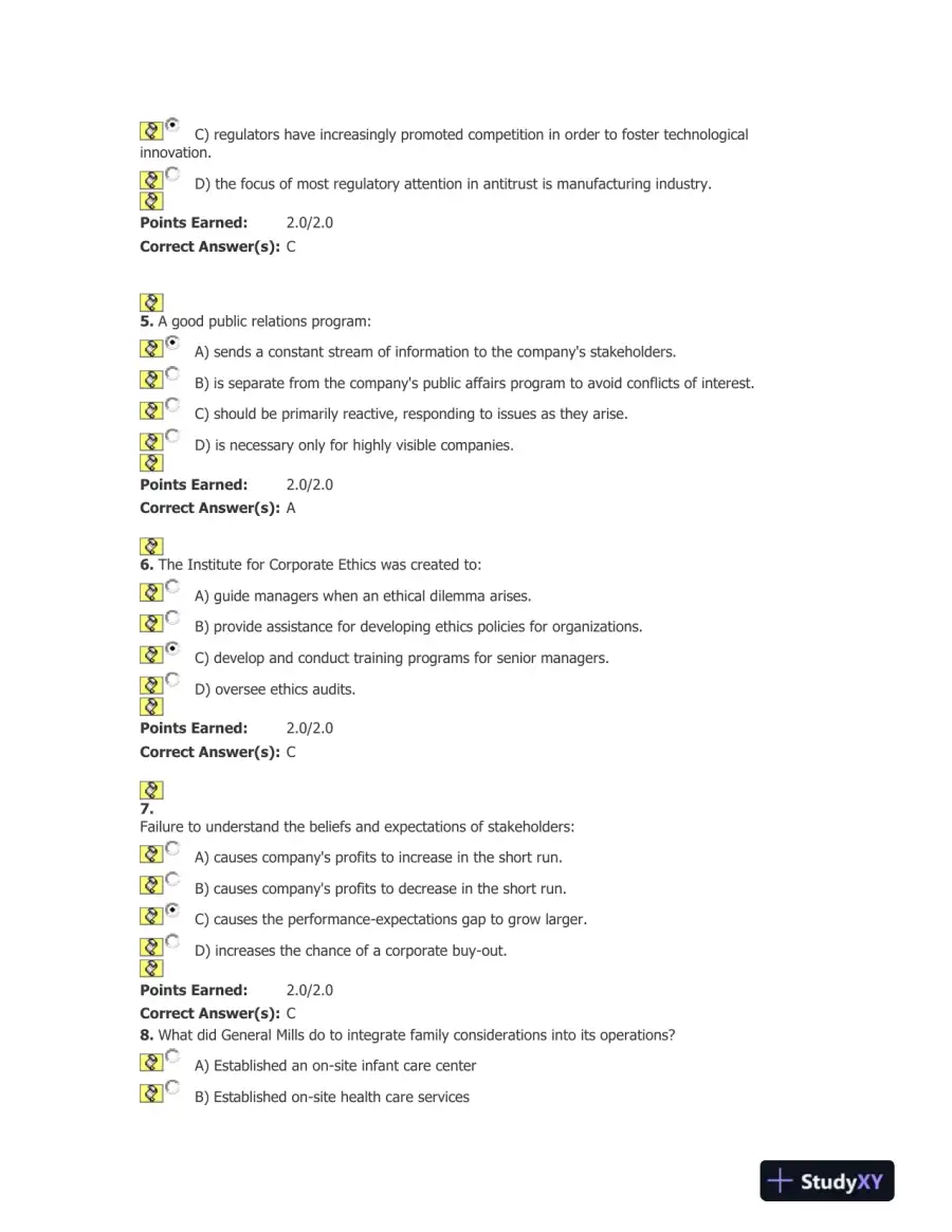 BA301 Final Exam Perfect Score, page 3