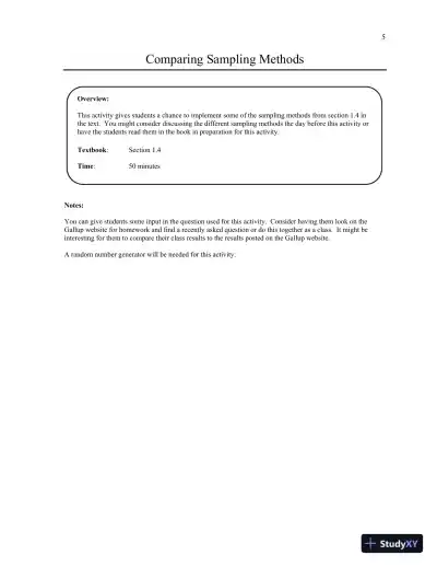 Solution Manual for Statistics: Informed Decisions Using Data, 6th Edition - Page 11 preview image