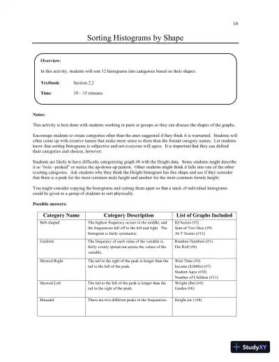 Solution Manual for Statistics: Informed Decisions Using Data, 6th Edition - Page 16 preview image