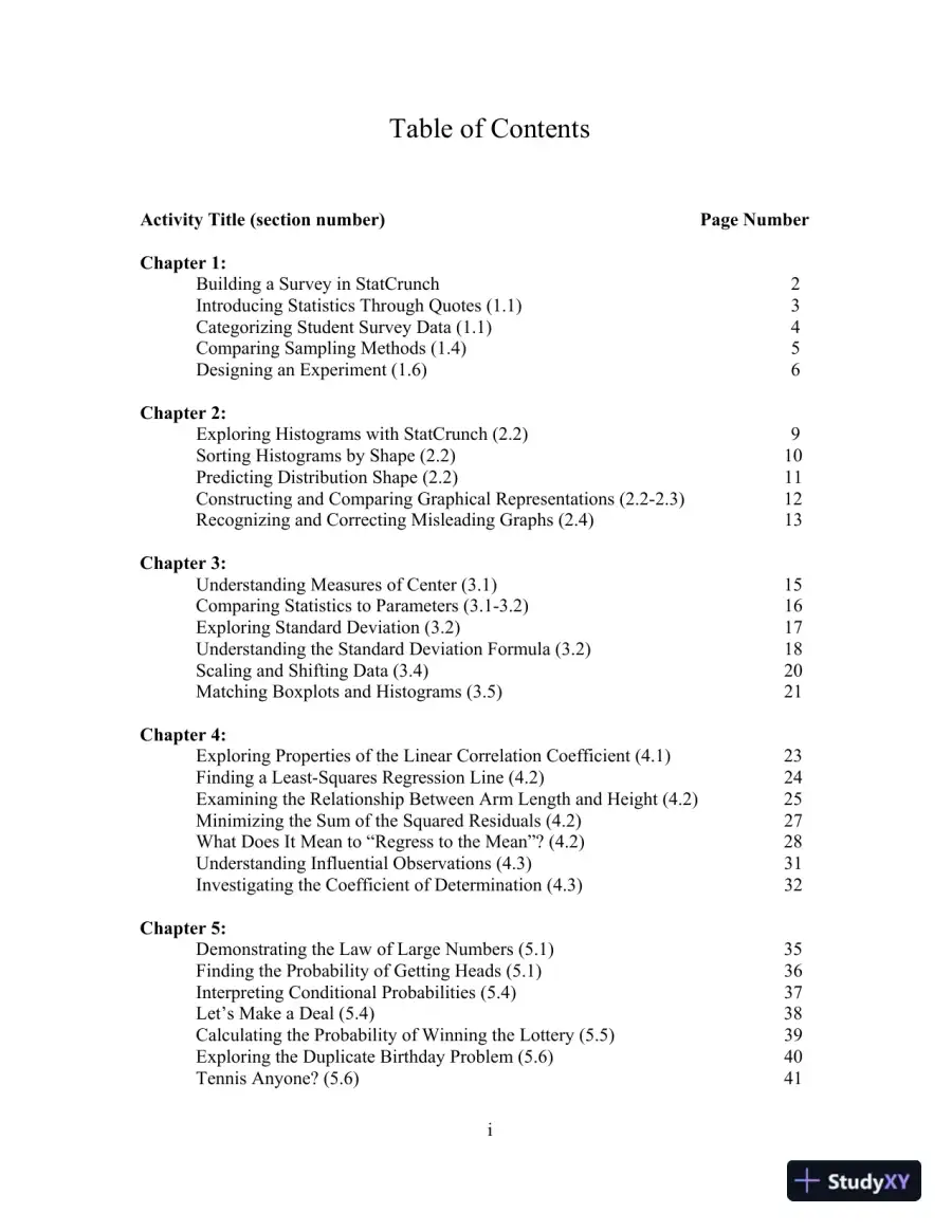 Solution Manual for Statistics: Informed Decisions Using Data, 6th Edition, page 3