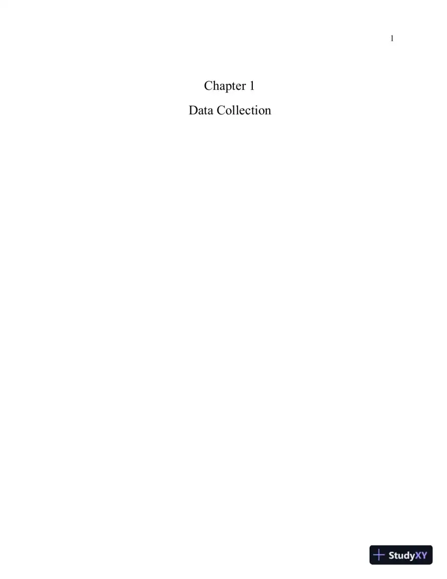 Solution Manual for Statistics: Informed Decisions Using Data, 6th Edition, page 7