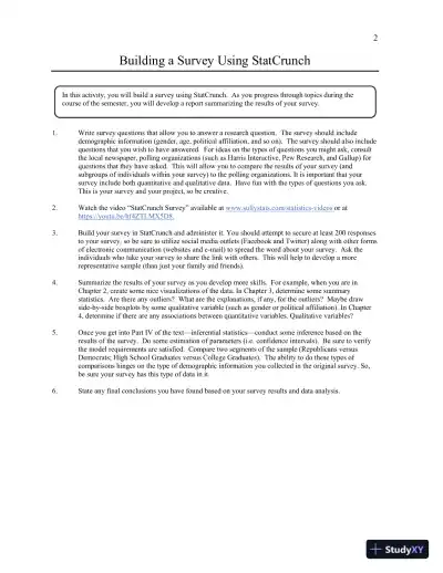 Solution Manual for Statistics: Informed Decisions Using Data, 6th Edition - Page 8 preview image