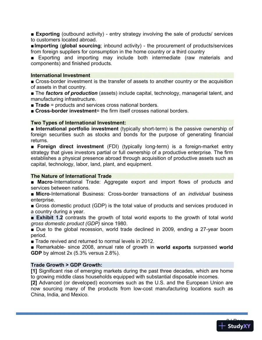 Solution Manual for International Business The New Realities, 5th Edition, page 10