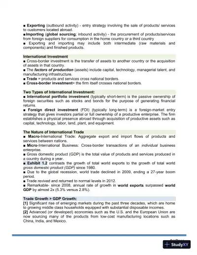 Solution Manual for International Business The New Realities, 5th Edition - Page 10 preview image