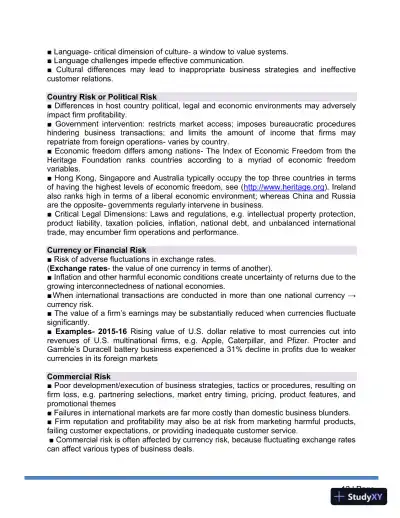 Solution Manual for International Business The New Realities, 5th Edition - Page 14 preview image