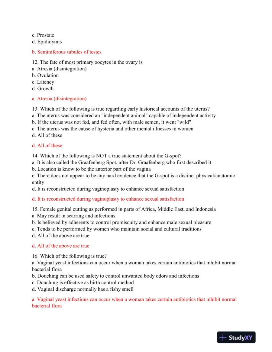 2023-2024 BIO252 Prenatal Final Exam With Answers (203 Solved Questions), page 4