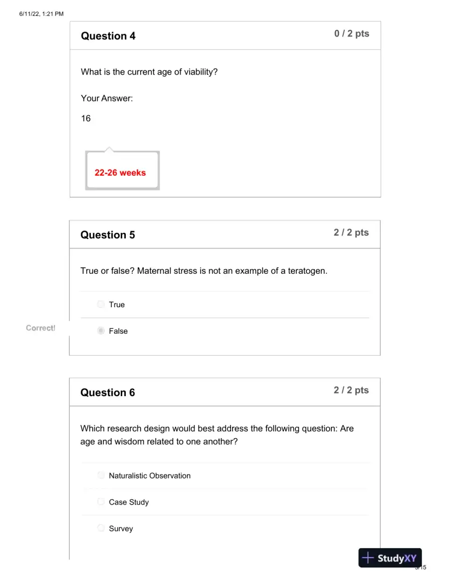 Mental Health Final Exam With Answers (27 Solved Questions), page 4
