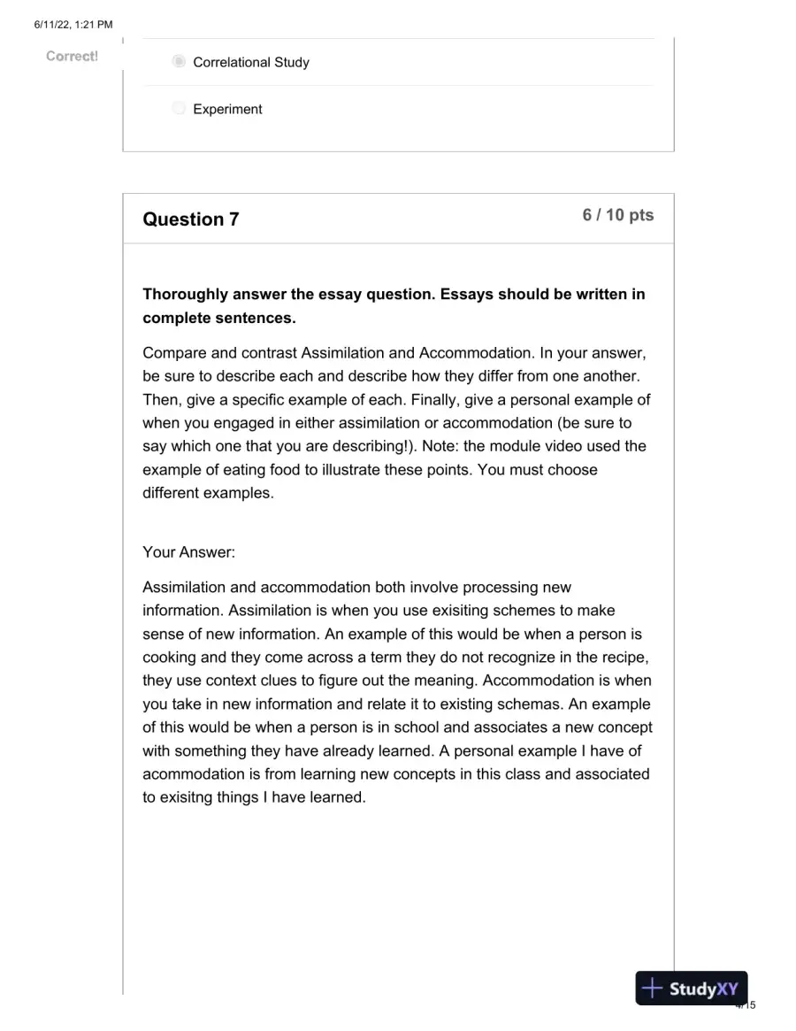 Mental Health Final Exam With Answers (27 Solved Questions), page 5