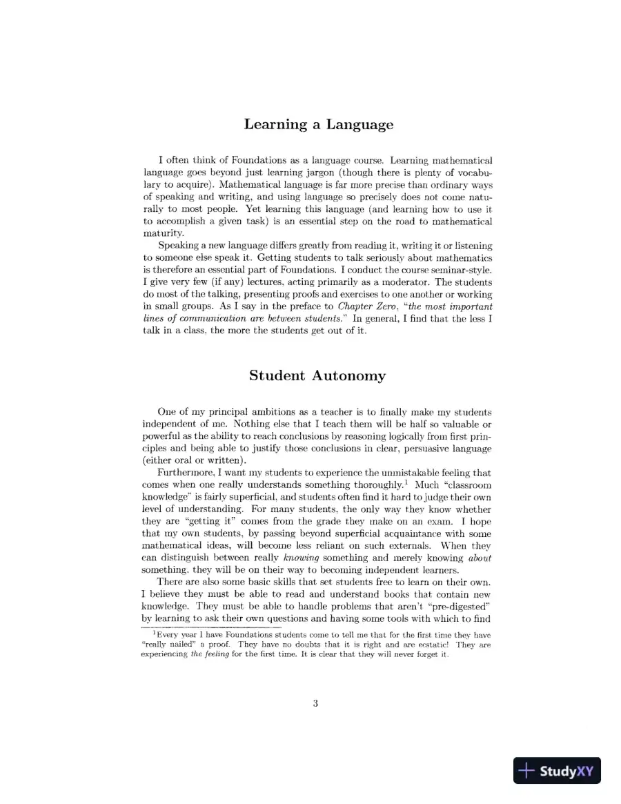 Revision Notes for Chapter Zero: Fundamental Notions of Abstract Mathematics, 2nd Edition, page 10