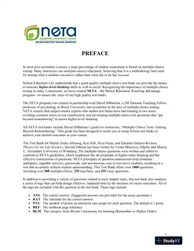 Physics For The Life Sciences , 2nd UK Ed. Edition Test Bank - Page 7 preview image