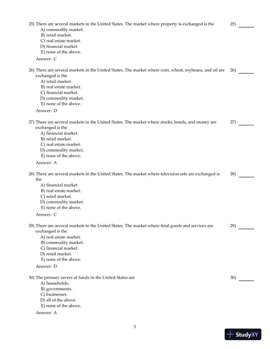 Entrepreneurial Finance, 6th Edition Test Bank, page 4