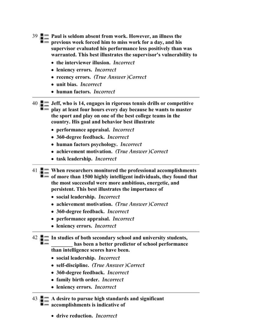 Test Bank For Myers' Psychology for AP, 1st Edition, page 11