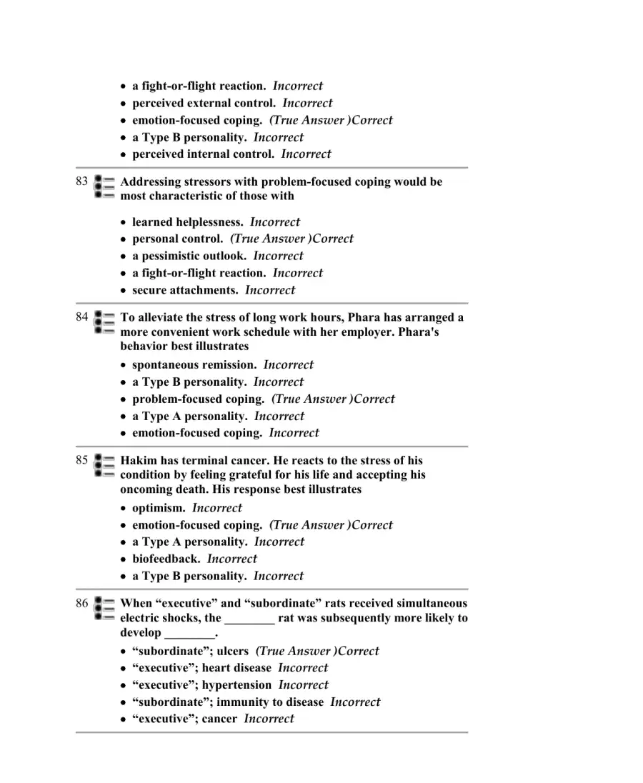 Test Bank For Myers' Psychology for AP, 1st Edition, page 21