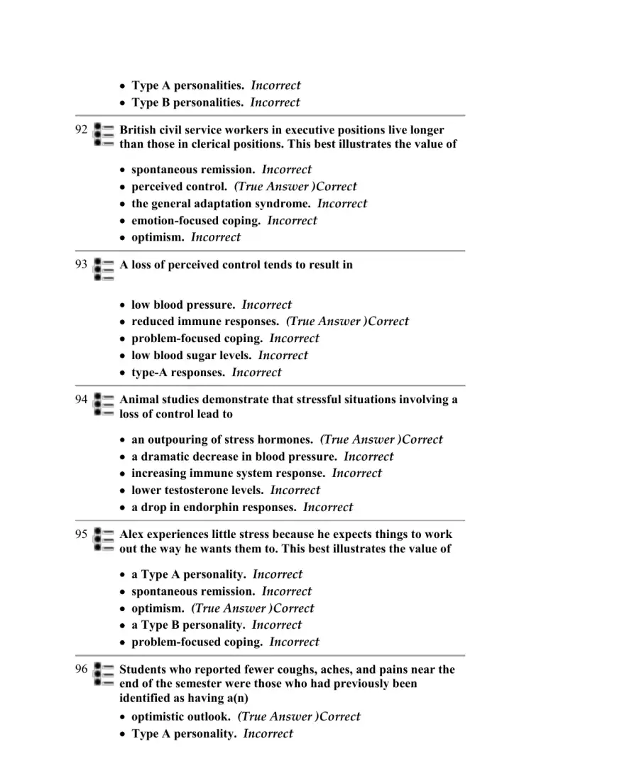 Test Bank For Myers' Psychology for AP, 1st Edition, page 23