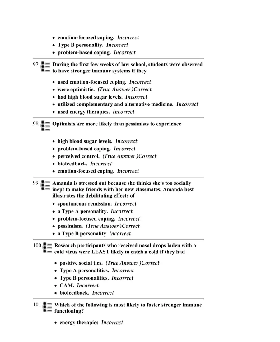 Test Bank For Myers' Psychology for AP, 1st Edition, page 24