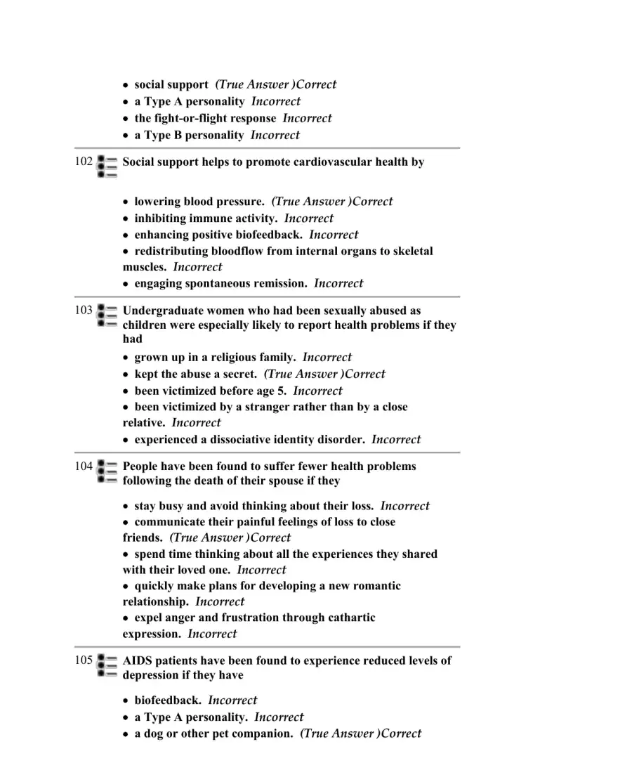 Test Bank For Myers' Psychology for AP, 1st Edition, page 25