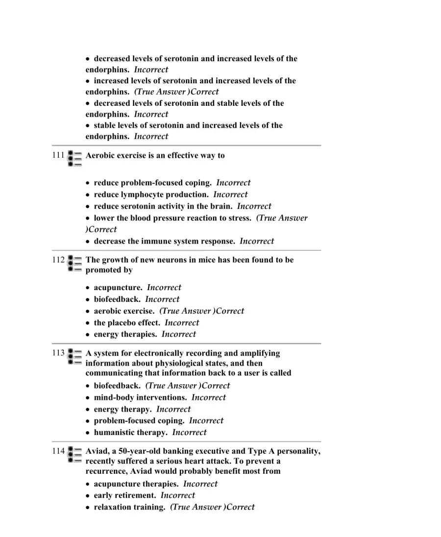 Test Bank For Myers' Psychology for AP, 1st Edition, page 27