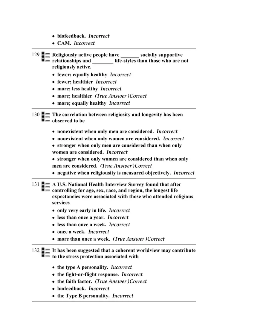 Test Bank For Myers' Psychology for AP, 1st Edition, page 31