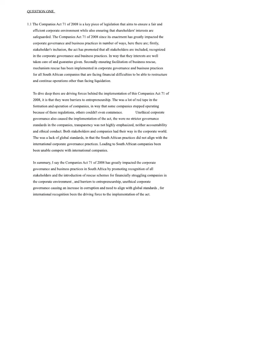Commercial Law Assignment 1-1, page 2