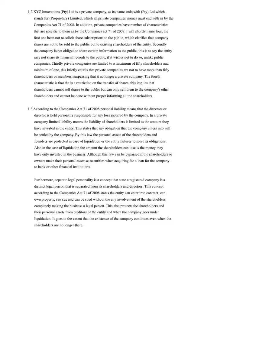 Commercial Law Assignment 1-1, page 3