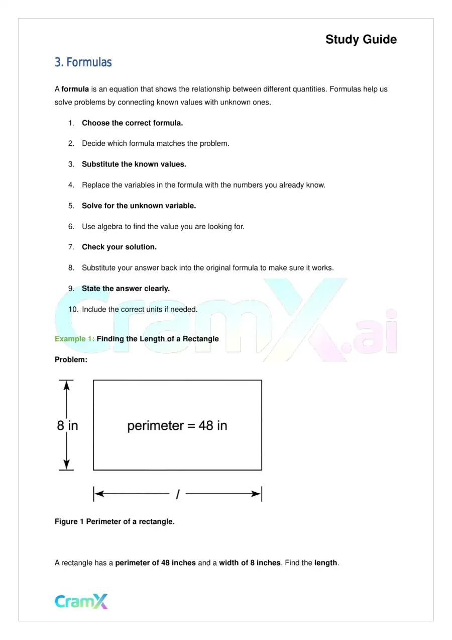 Algebra II - Linear Sentences in One Variable, page 10