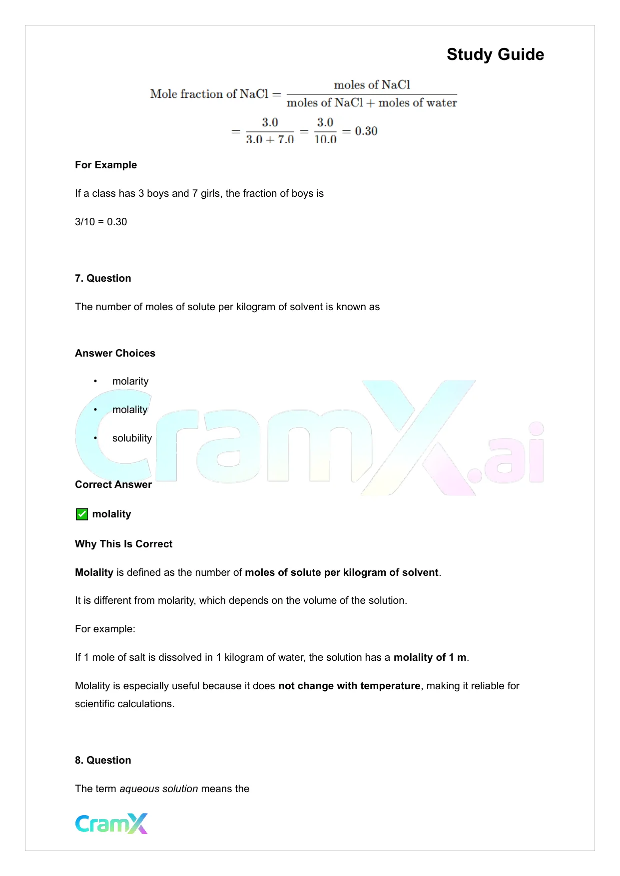 Chemistry - Solutions - Page 10 preview image