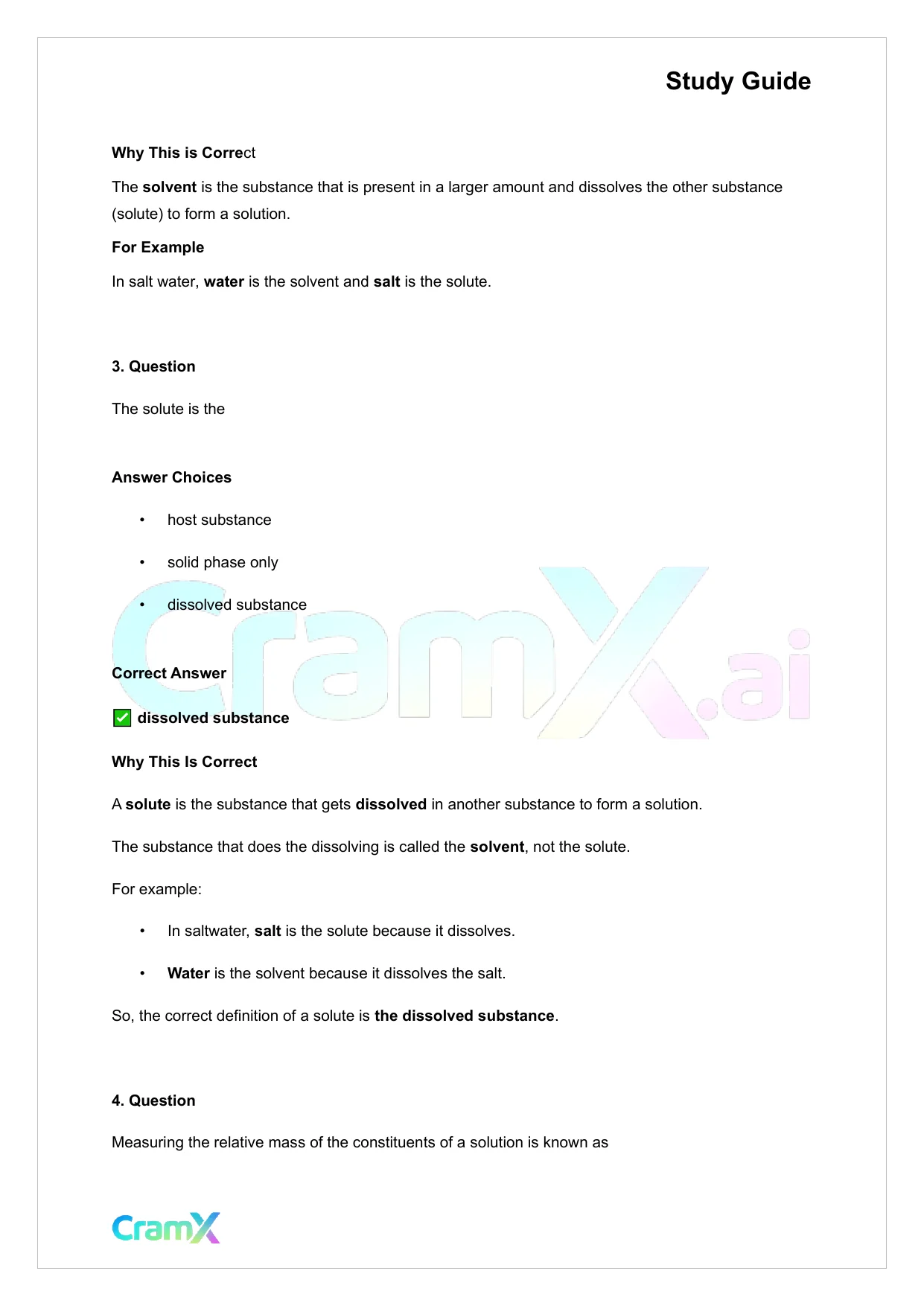 Chemistry - Solutions - Page 7 preview image