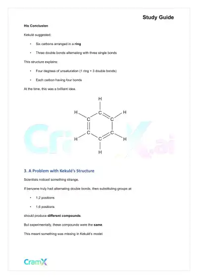 Organic Chemistry II - Aromatic Compounds - Page 2 preview image